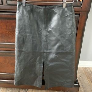 Women’s Leather pencil skirt